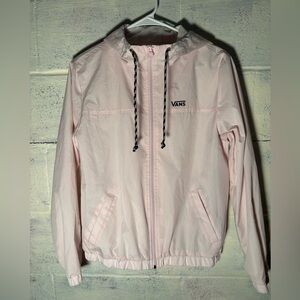 Vans pink Windbreaker size XS